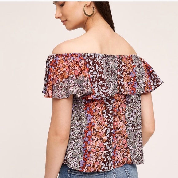 Anthropologie Tops - Anthropologie Maeve Vallita Floral Top